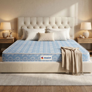 Sleepwell Orthopedic, Impression Memory Foam, Firm Resitec Support Layer, Anti-Microbial 5 inch King Memory Foam Mattress