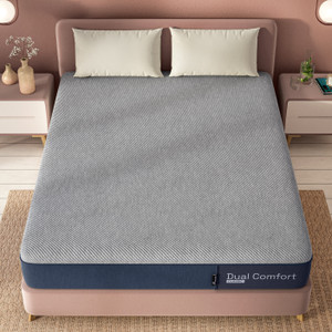 Wakefit Dual Comfort Mattress - Hard & Soft 4 inch Single High Resilience (HR) Foam Mattress