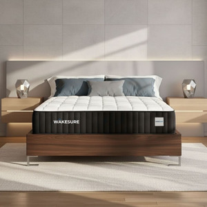 WAKESURE NeuroFit Classic Orthopedic Memory Foam | Medium Firm | Pressure Relief Layers 10 inch King High Resilience (HR) Foam Mattress