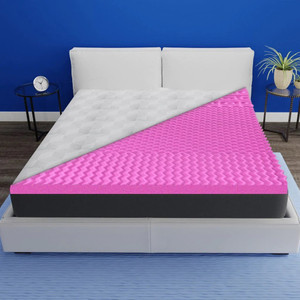 Livpure Smart Mattress Topper, Grid | HR Foam | 3 Pressure Zones 2 inch King High Resilience (HR) Foam Mattress