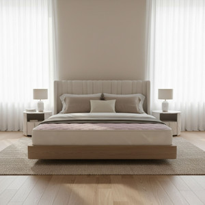 Oak&Loom Nuvana Knitted Fabric Mattress with Soft Quilted Top 5 inch Double High Density (HD) Foam Mattress