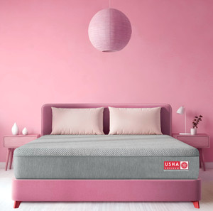 USHA SHRIRAM Aero™ Ortho Memory Spine Alignment with 12 Years Warranty 6 inch King Memory Foam Mattress
