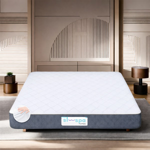 SLEEP SPA Twin Plus 5 Zone I-shape Tech. 6 inch Double Memory Foam Mattress