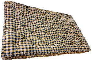 RAJASTHAN HANDLOOM Box Rectangle Type 4 inch Double Cotton Mattress