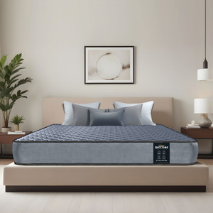 Rhythm Vibe Dual Comfort Soft & FirmReversible Orthopedic 4 inch Single High Resilience (HR) Foam Mattress