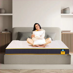 Centuary Mattresses Dual-Hard & Soft Sleepables 6 inch King High Resilience (HR) Foam Mattress