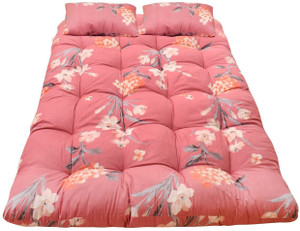 Next Go Foldable Lightweight Guest and Bachelor Tufted ruyi gadi 3 inch Double Cotton Mattress