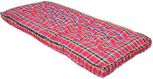 SHBS Single Checks - 9 4 inch Single Cotton Mattress