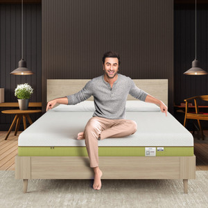 Nilkamal SLEEP 100% Natural Latex 6 inch Double High Density (HD) Foam Mattress