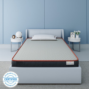 Flipkart Perfect Homes Dual Comfort Hard & Soft 4 inch Single High Resilience (HR) Foam Mattress