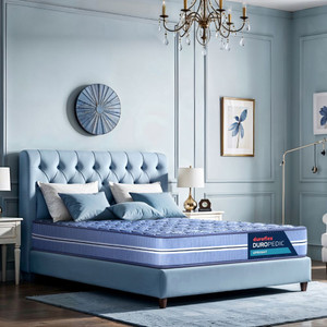 duroflex Up Right Doctor Recommended 5 Zone Dual Density Orthopedic Support 5 inch Single Bonded Foam Mattress