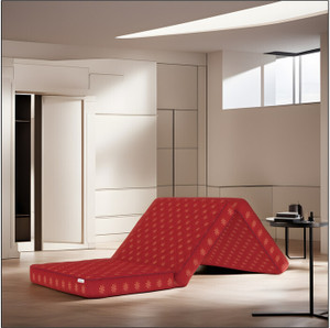 SLEEPSPA SOFT BOUNCE 3-FOLD PREMIUM ORTHOPEDIC DIRECT FROM FACTORY 4 inch Single High Density (HD) Foam Mattress