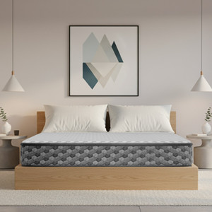 Sleepwell Stargold,Medium Firm, Acuprofile & Anti- Sag Technology, Neem Anti-Microbial 5 inch Single High Resilience (HR) Foam Mattress