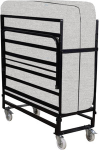 Auxiliary ®™|UNESCO Folding Rollaway Bed Metal Single Bed