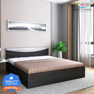 Flipkart Perfect Homes Carol Engineered Wood Queen Bed, 203.5 cm x 159.5 cm (6.68 ft x 5.23 ft)