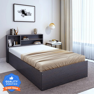 Flipkart Perfect Homes OPUS Engineered Wood Single Bed, 216.7 cm x 102 cm (7.11 ft x 3.35 ft)