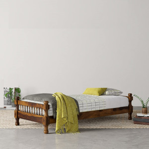 Flipkart Perfect Homes PureWood Sheesham Single Bed