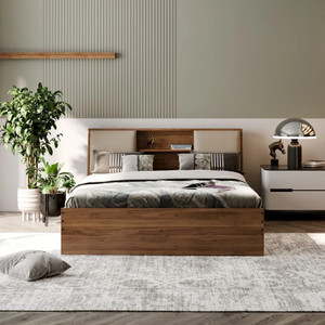 Wakefit Orion Engineered Wood Queen Bed, 223 cm x 160 cm (7.32 ft x 5.25 ft)