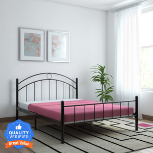 FurnitureKraft Nancy Metal Queen Bed