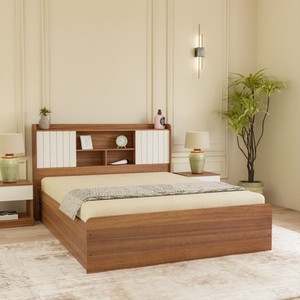 neuspace Amber Engineered Wood Queen Box Bed
