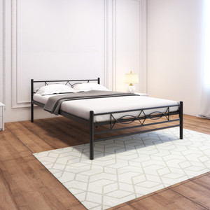 homdec Columba Metal Double Bed, 198 cm x 129 cm (6.5 ft x 4.23 ft)