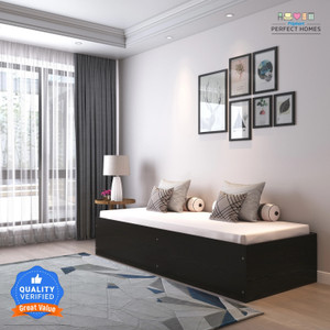 Flipkart Perfect Homes ORION Engineered Wood Single Box Bed, 195.7 cm x 79.5 cm (6.42 ft x 2.61 ft)