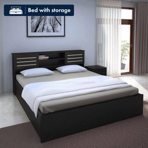 Flipkart Perfect Homes Waltz Engineered Wood King Box Bed, 2179 mm x 192.5 cm (71.49 ft x 6.32 ft)