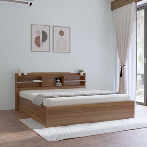 NEUDOT TATUM Queen Engineered Wood Queen Box Bed