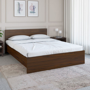 Nilkamal Arthur Engineered Wood Queen Bed, 204.5 cm x 157.6 cm (6.71 ft x 5.17 ft)