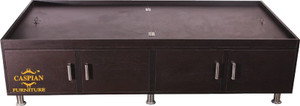 CASPIAN Deewan, Wooden Box Bed || Bed with Box Storage for Home Bedroom Engineered Wood Single Box Bed