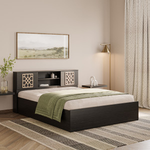 Wakefit Algol Engineered Wood Queen Box Bed, 210 cm x 160 cm (6.89 ft x 5.25 ft)