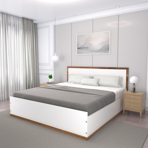 CARLTON LONDON SELENE Engineered Wood King Bed