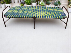 ZENVYX Premium 2.5(×)6 FEET Folding Bed Special Size For Premium Metal Single Bed, Metal Single Bed, 187 cm x 86 cm (6.14 ft x 2.82 ft)