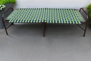 BCF Bamboo Craft Metal Single Bed, 152.5 cm x 76.2 cm (5.0 ft x 2.5 ft)
