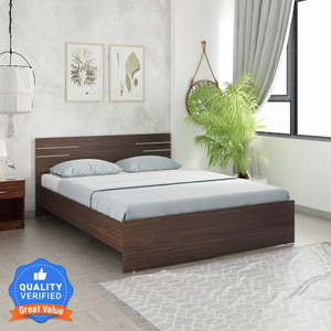 A GLOBIA CREATIONS Asher Engineered Wood King Bed