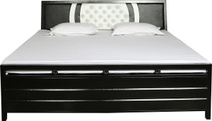 INDIAN FURNITURE MART Metal King Hydraulic Bed