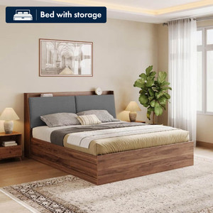 Wakefit Mars Engineered Wood Queen Box Bed, 220 cm x 160 cm (7.22 ft x 5.25 ft)