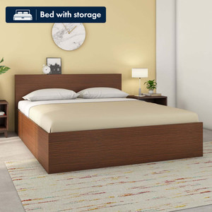 Nilkamal Arthur Plus with Storage Engineered Wood Queen Box Bed, 211.5 cm x 158 cm (6.94 ft x 5.18 ft)
