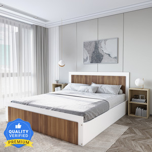 CARLTON LONDON HELIUS Engineered Wood Queen Box Bed