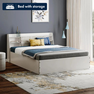 Wakefit Castor Engineered Wood Queen Box Bed, 223 cm x 160 cm (7.32 ft x 5.25 ft)
