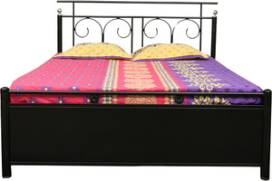 Vibrant Interior Colin (6x6) Metal King Hydraulic Bed