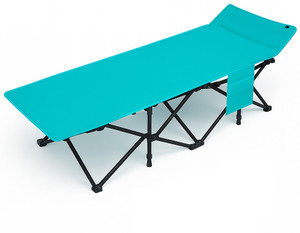 Samusagya Portable Folding Bed for Outdoor, Indoor, Patio, Office, Beach, Hiking,bed Metal Single Bed, 35 cm x 65 cm (1.15 ft x 2.13 ft)