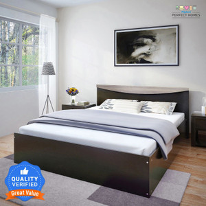 Flipkart Perfect Homes Carol Engineered Wood King Bed, 203.5 cm x 190 cm (6.68 ft x 6.23 ft)