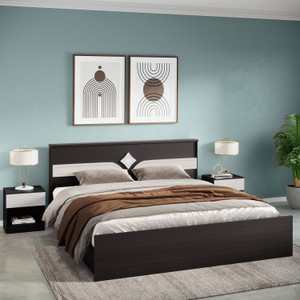 Godrej Interio Astra V2 Engineered Wood Queen Drawer Bed