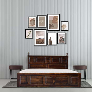 Meera Handicraft A beautiful sheesham wood bed For Bed Room /Guest Room /Hotel Solid Wood(Double) Solid Wood King Box Bed