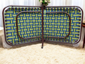 RAMB Double Pipe Folding Bed 2.5 & 5 FEET Special Size Charpai Heavy Duty.Palang Metal Single Bed