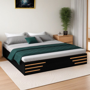 Trevi Sherpa Queen Bed (72*60) Engineered Wood Queen Bed
