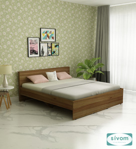 SIVOM Sleepy Bed without Storage Engineered Wood King Bed Engineered Wood King Bed
