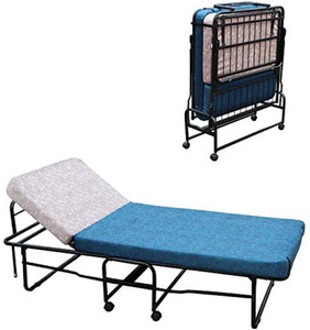 Spacecrafts Folding/Foldable Metal Single Bed