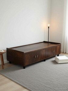 CASPIAN Deewan, Wooden Box Bed || Bed with Box Storage for Home Bedroom Engineered Wood Single Box Bed, 91.4 cm x 182.8 cm (3.0 ft x 6.0 ft)